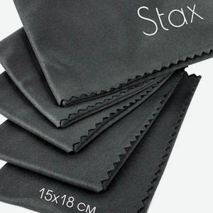 STAX Салфетки для очков и оптики из микрофибры, 1 шт.