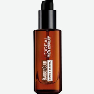 L OREAL PARIS Гель-масло для длинной бороды, смягчающее, с маслом кедрового дерева Men Expert Barber Club Long Beard & Skin Oil, 30 мл