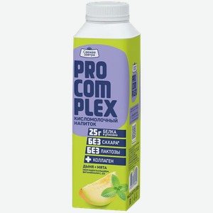 Напиток кисломолочный безлактозный Pro-Complex Дыня-Мята 1% 500г