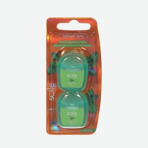 Зубная нить Smile Care с ментолом 15м*2 2шт