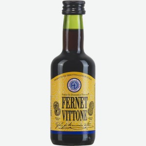 Напиток спиртной Fernet Vittone биттер 40% 0.05л