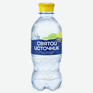 Напиток Святой источник с ароматом лимон-лайм 0,33л