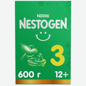 Молочко детское Nestogen 3 с 12 месяцев, 600г, 600 г