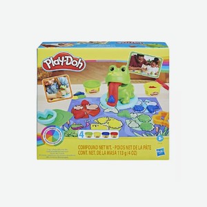 Масса для лепки Play-Doh Лягушка и цвета 4 цв.