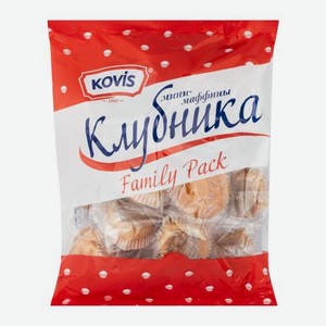 Мини-маффины Kovis Клубника 470г 470 г