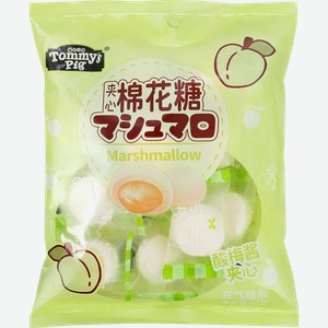 Маршмеллоу ТОММИ ПИГ с текучей начинкой, со вкусом сливовый джем, 60г