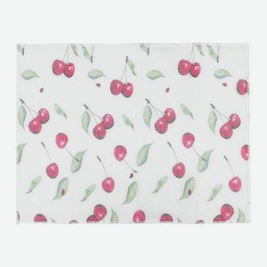 Коврик для сушки посуды Вишня Wellfort 50*38см 80 г