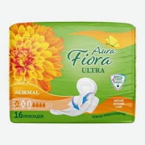 Прокладки гигиенические Fiora Ultra Normal Soft 16шт 117 г
