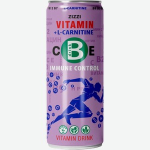 Напиток газированный Zizzi Vitamin B, 330мл