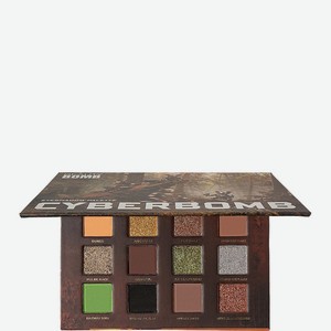 BEAUTY BOMB Палетка теней Eyeshadow palette Cyberbomb, № 01, 8,4 г
