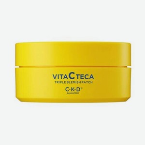 C-K-D GUARANTEED Патчи выравнивающие с витамином С - Vita C teca triple blemish patch, 1 шт.