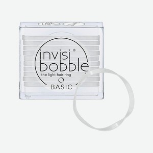 INVISIBOBBLE Резинка для волос invisibobble BASIC Crystal Clear, 3 шт.