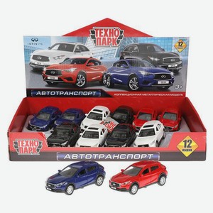 Игрушка машина металл в ассортименте, Технопарк