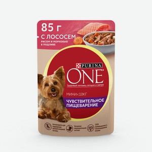 Корм влажный Purina ONE МИНИ для собак мелких пород c чувст