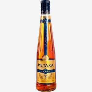 Бренди Metaxa 5 звезд 38%, 500мл