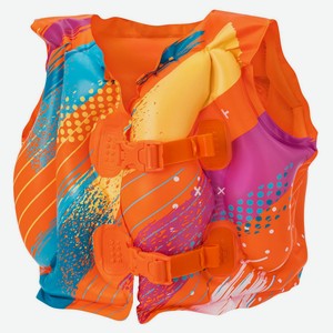 Жилет надувной для плавания детский BESTWAY Swim Safe Colorify ToughLite Swim Vest, 19-30 кг