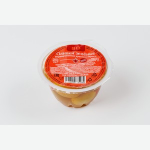 Оливки зеленые фаршированные красным перцем, 120 г 120 г