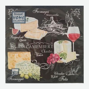 Салфетки Bouquet Home Застолье 33*33см 3 слоя 20шт 101 г