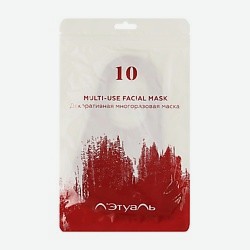 Декоративная многоразовая маска Wine Red 10