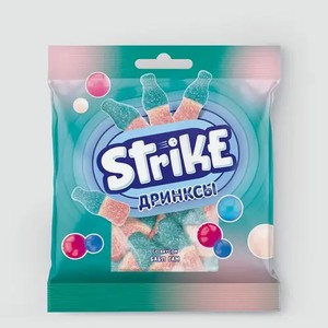 Мармелад жевательный «Strike» Дринксы, 70 г