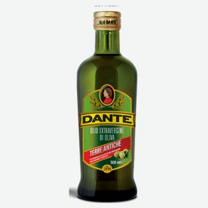 Масло оливковое Olio Dante Terre Antiche Extra Virgin нерафинированное Италия, 500 мл