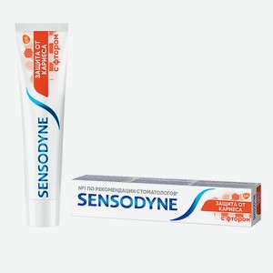 SENSODYNE зубная паста Защита от Кариеса с фтором, 50 мл