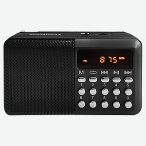Радиоприёмник Soudmax SM-RD2116 чёрный