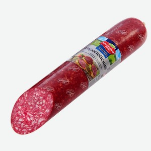 Сервелат ЕВРОПЕЙСКИЙ, варено-копченый (Первый Одинцовский МК), 100г