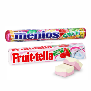 Жевательная конфета МЕНТОС/ФРУТЕЛЛА в ассортименте 37-41г