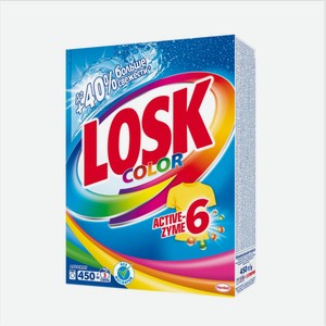 Стиральный порошок ЛОСК Автомат Color 450гр
