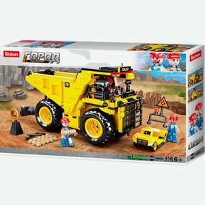 Конструктор карьерный самосвал M38-B0806 416 деталей 456г 47.5*28.5*6.7см 456 г