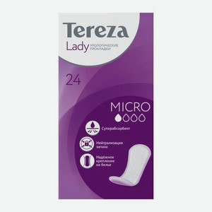 Урологические прокладки Micro Tereza Lady 24шт 108 г