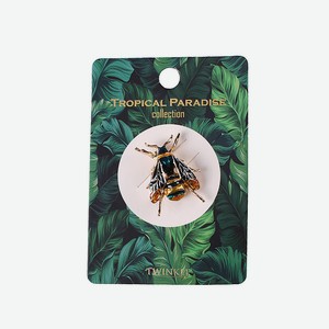 TWINKLE Брошь Beetle 1, 1 шт.