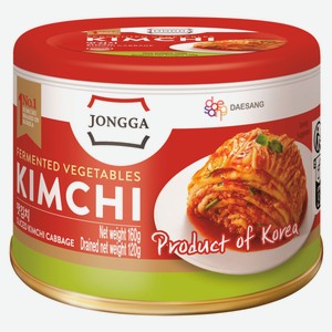 Капуста кимчи Jongga острая Корея, 160 г