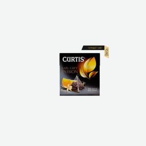 Чай черный Curtis Earl Grey Passion пакетированный 20х1,7 г