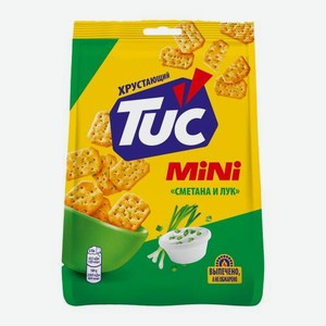 Крекер со вкусом сметаны и лука Tuc Mini 110г 110 г