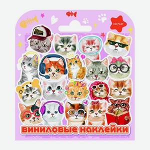 Виниловые наклейки Усатые ND Play 12 г
