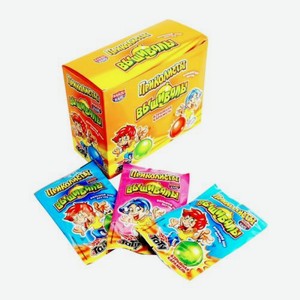 Взрывная карамель Вышибалы с тату и игрушкой Канди клаб 1г в ассортименте 1 г