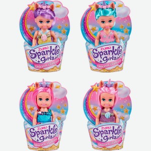 Игрушка SPARKLE GIRLZ Кукла Принцесса Unicorn мини,11 см 10094TQ1-S004/10092BQ2-S001, Китай