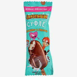 Суфле в глазури СКРЕПЫШИ Эскимо, 35г
