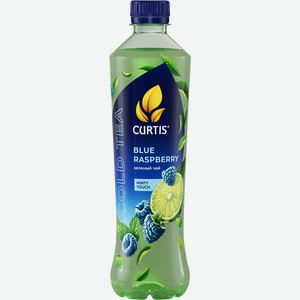 Напиток CURTIS Зеленый чай со вкусом синей малины, лайма и мяты, 0.5л