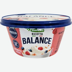 Сыр мягкий BONFESTO Рикотта 25%, без змж, 220г