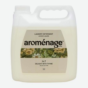 Универсальный гель-концентрат для стирки Наслаждение тимьяном Aromenage 3л
