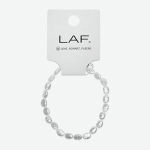 Жемчужный браслет серебро LAF 10 г