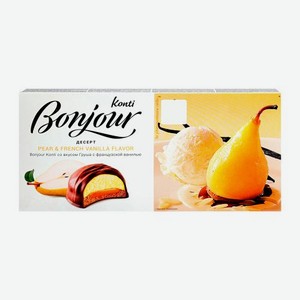 Пирожное Груша с французской ванилью Bonjour Konti Souffle 232г 232 г