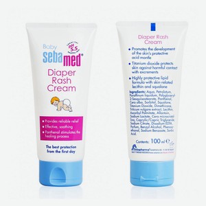 SEBAMED Крем детский под подгузник Baby Diaper Rash, 100 мл