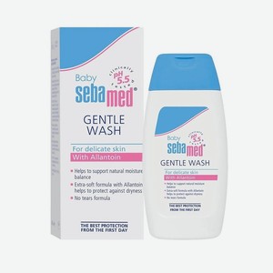 SEBAMED Детский гель для душа Baby Gentle Wash для чувствительной кожи, 200 мл