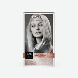 Краска - уход для волос Estel Совершенство 9/76 Блондин коричнево-фиолетовый