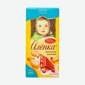 Шоколад Аленка с соленым крекером 85 г