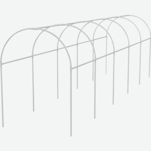 Каркас парника PALISAD 5 метров, дуга d20мм, белый 63902, Россия, 1 шт